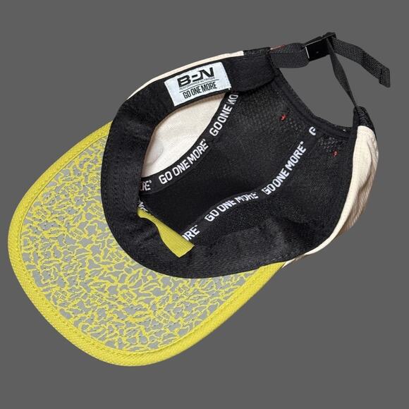 BPN Go One More 5 Panel Run Hat Green Black White Limited Edition EUC OSFM - Picture 5 of 9